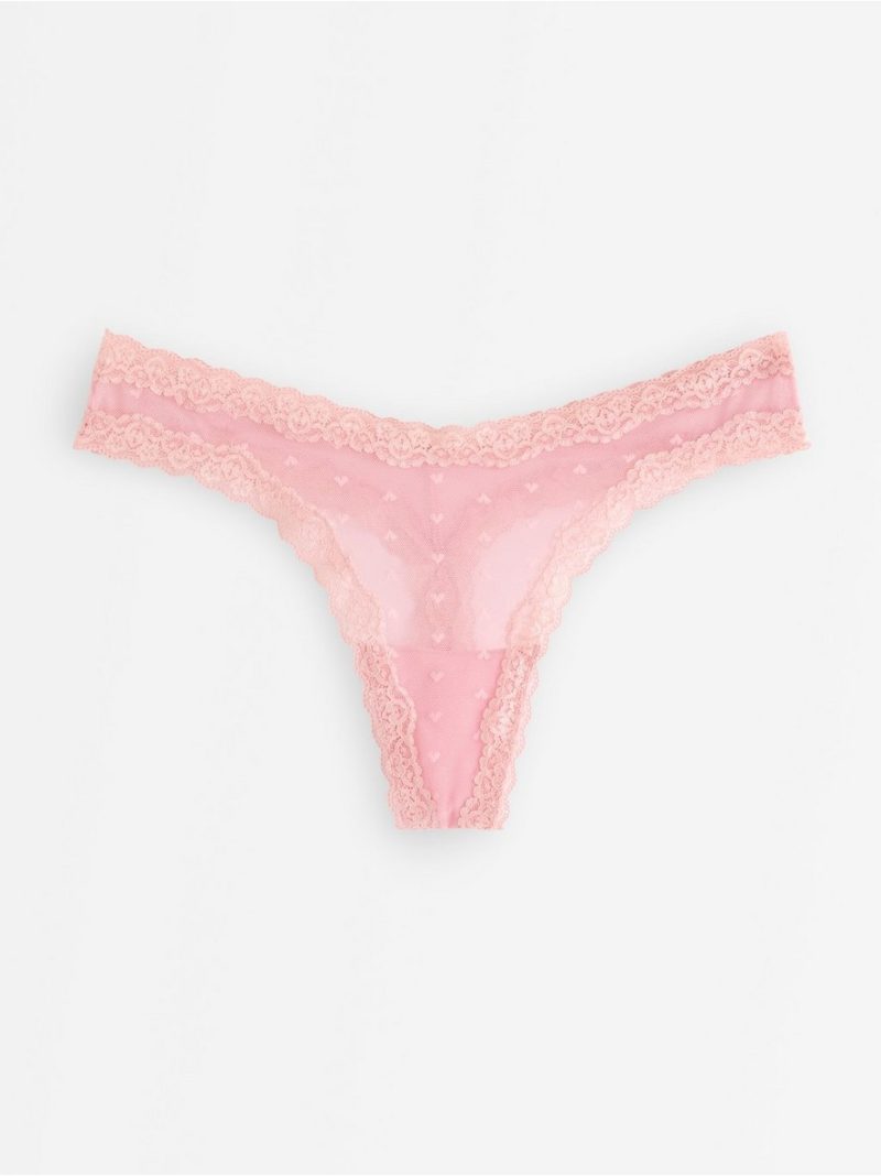 Thong in lace - 3008259-7723
