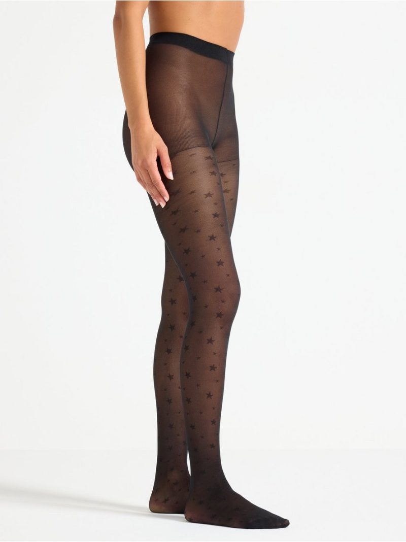Patterned tights  40 denier - 3008632-80