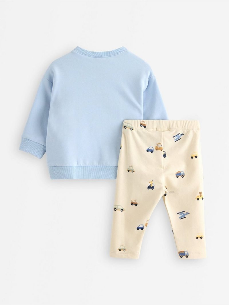 Set - sweatshirt and leggings - 3008987-6584