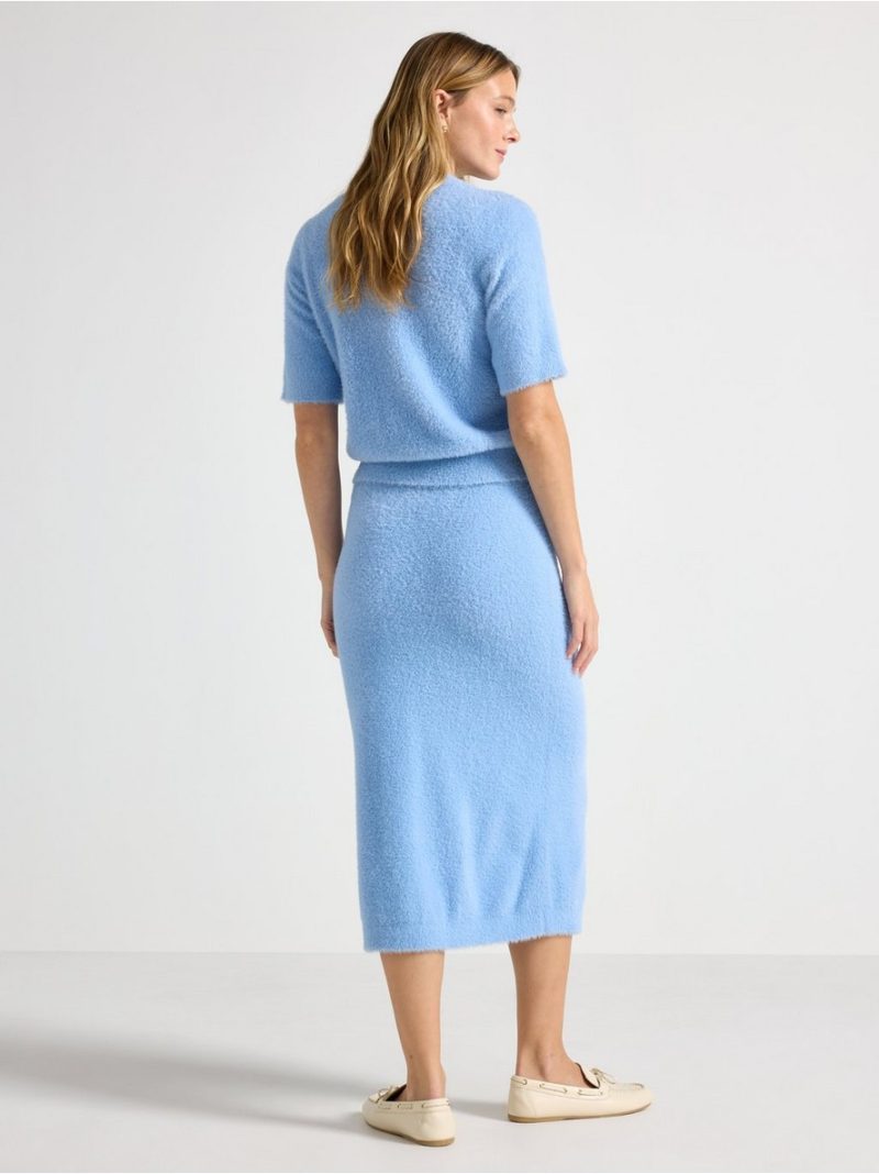 Knitted midi skirt - 3009128-7483