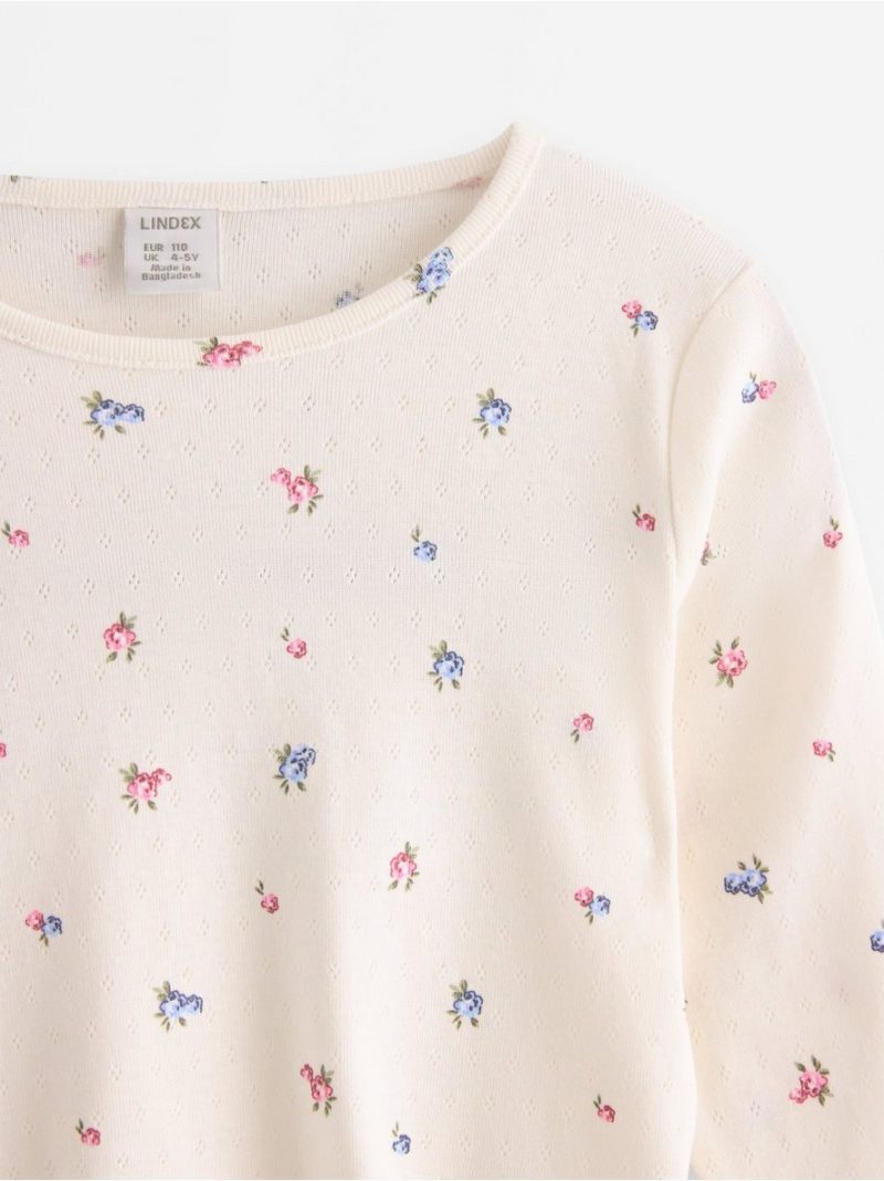 Top in pointelle - 3009140-325