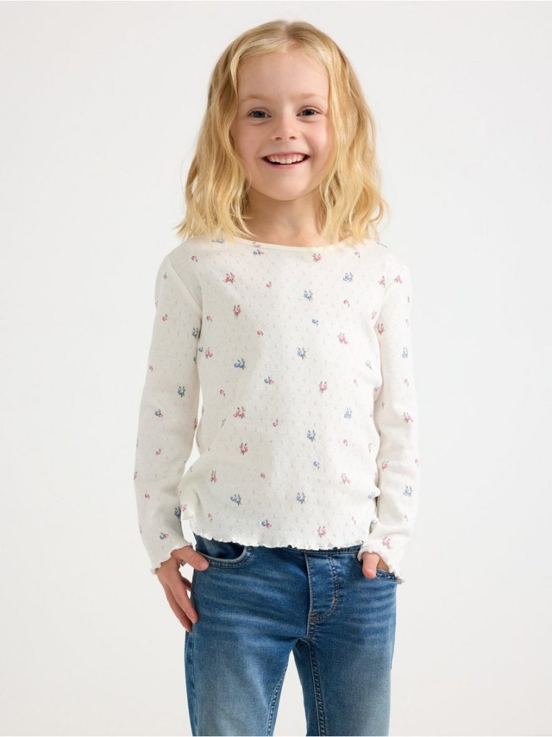 Top in pointelle - 3009140-325