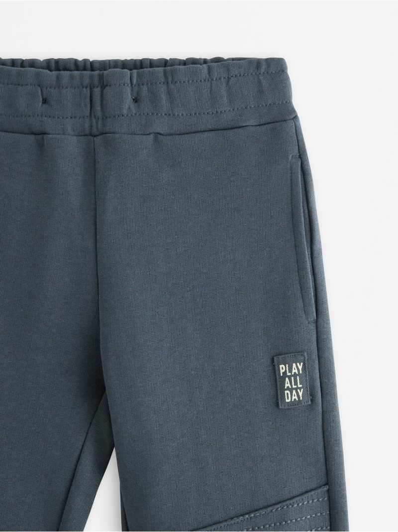 Joggers with reinforced knees - 3009222-2498