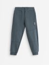 Joggers with reinforced knees - 3009222-2498
