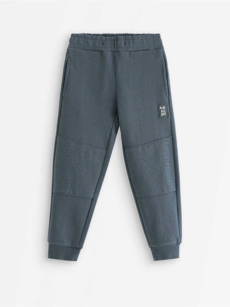 Joggers with reinforced knees - 3009222-2498
