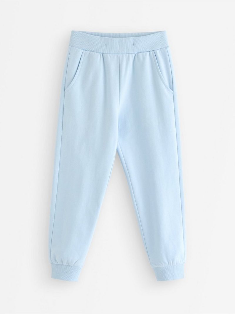 Joggers with brushed inside - 3009384-3619