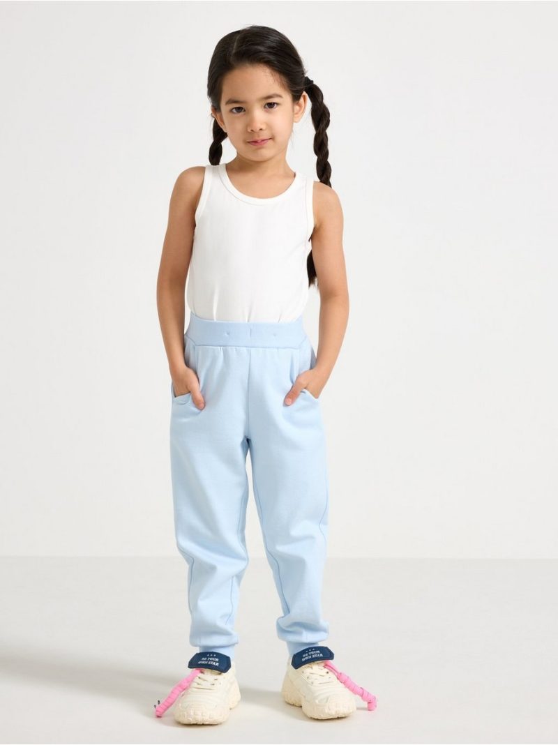 Joggers with brushed inside - 3009384-3619