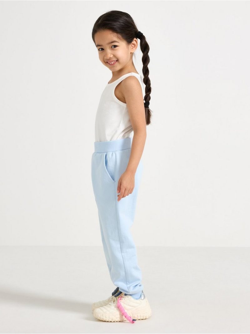 Joggers with brushed inside - 3009384-3619