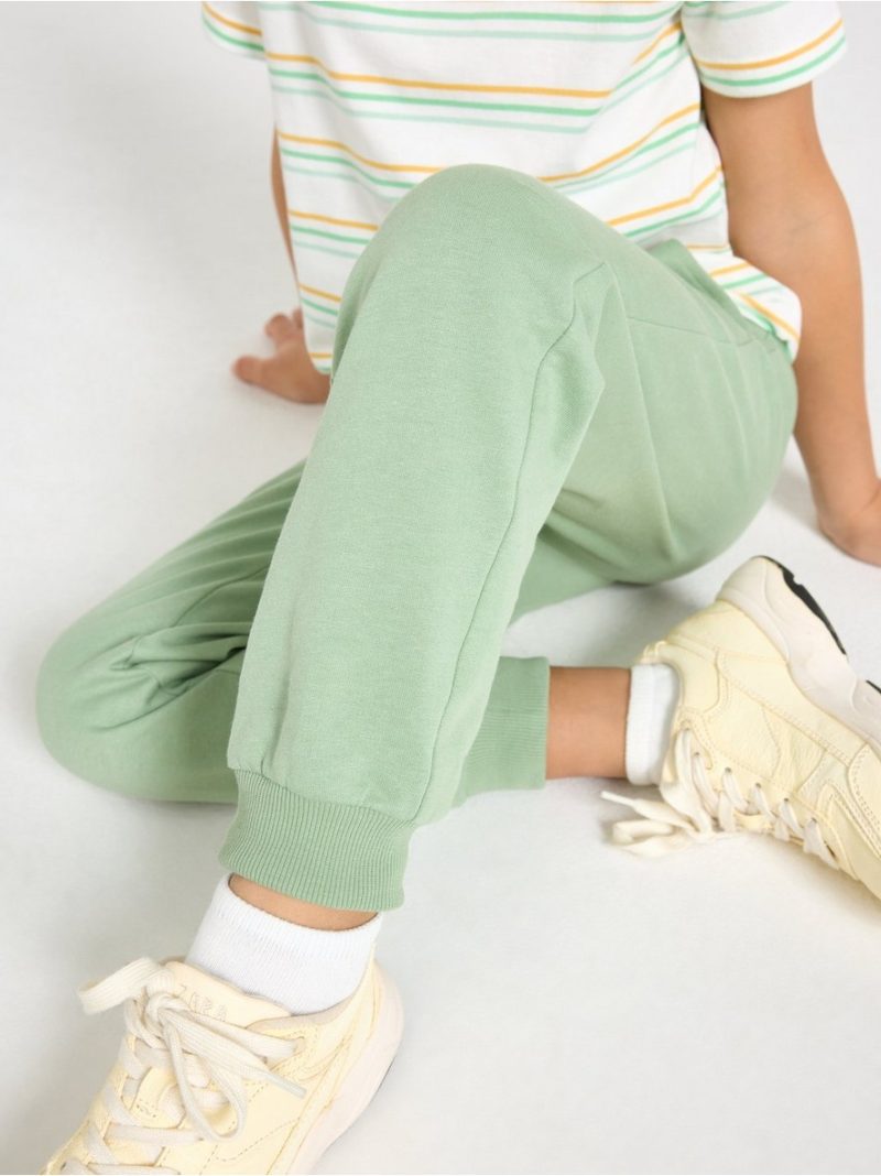Joggers with brushed inside - 3009384-6454