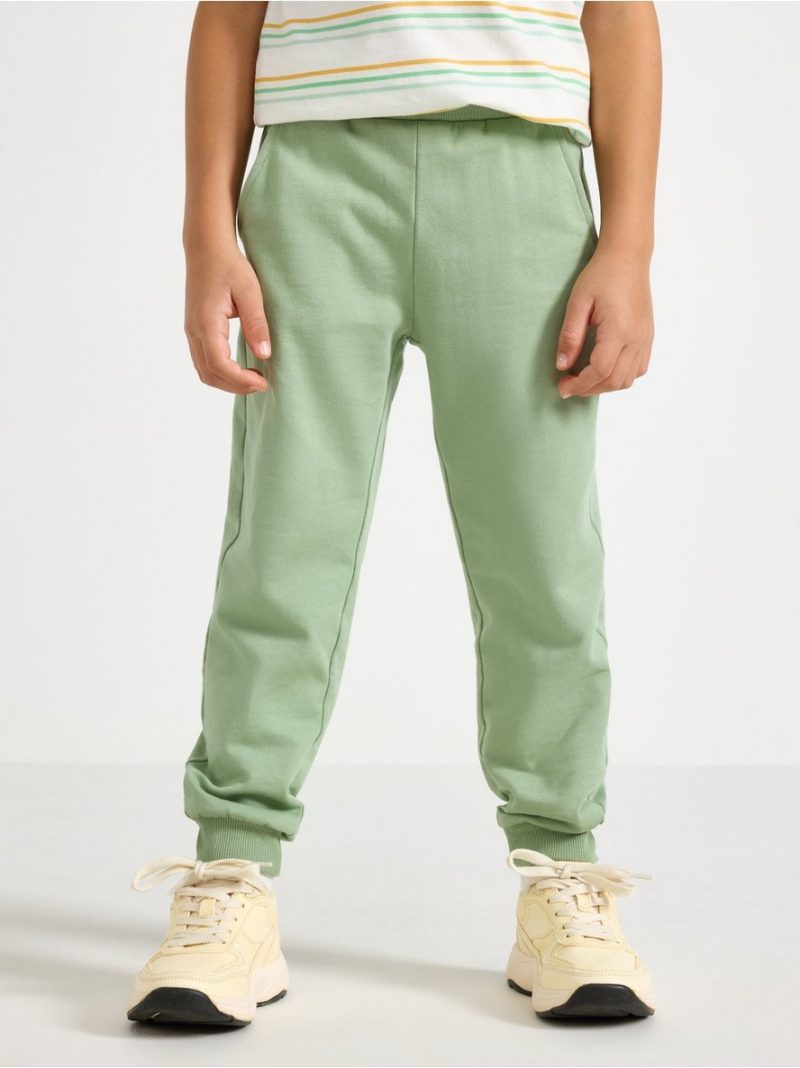 Joggers with brushed inside - 3009384-6454