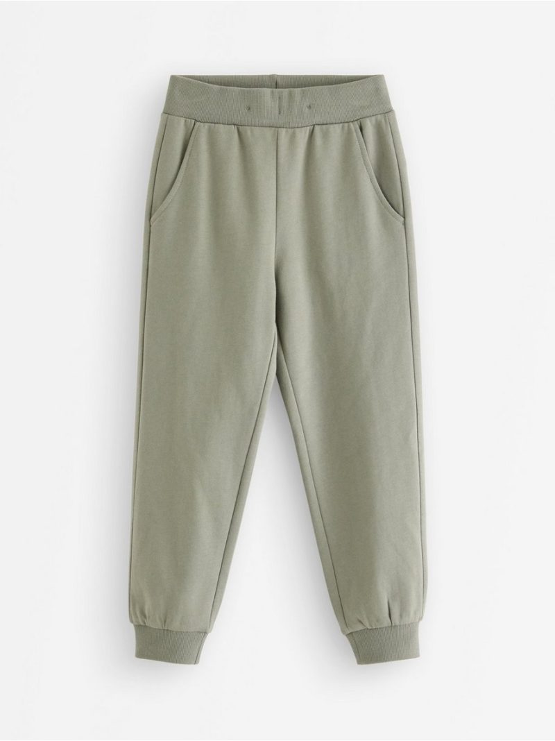 Joggers with brushed inside - 3009384-6901