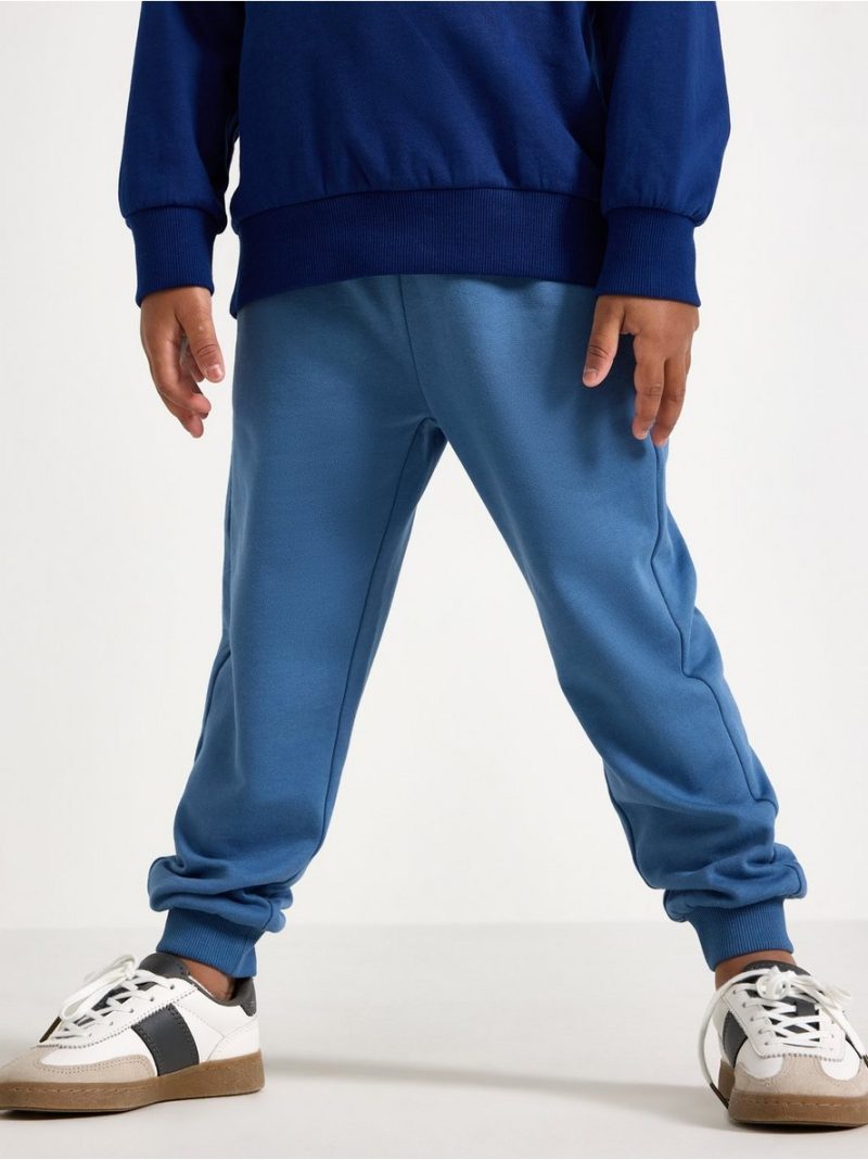 Joggers with brushed inside - 3009384-8887