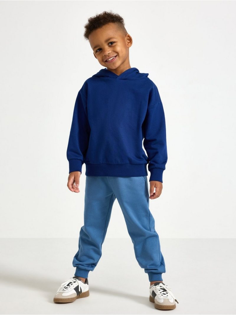 Joggers with brushed inside - 3009384-8887