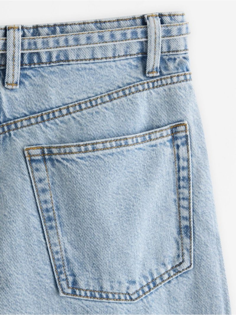 WIDE Peggy  jeans with mid waist - 3009549-766