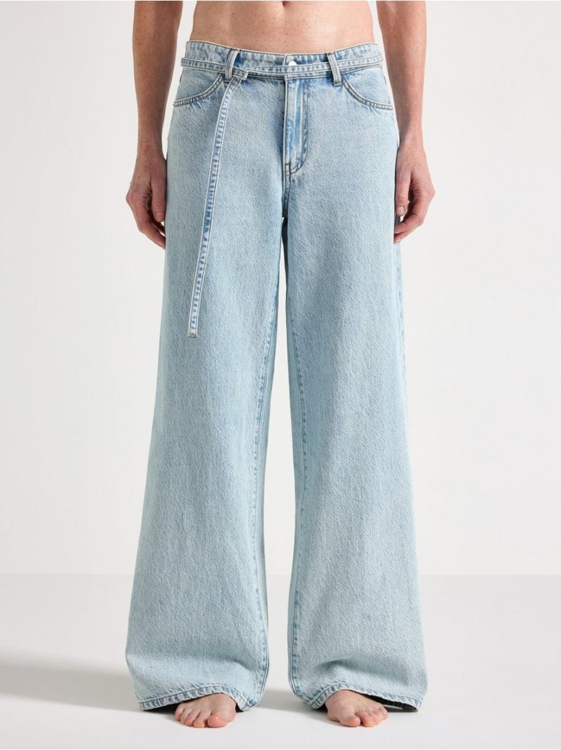 WIDE Peggy  jeans with mid waist - 3009549-766