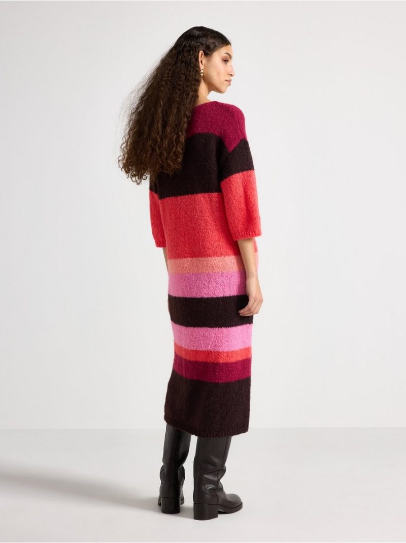 Knitted midi dress - 3009646-9831