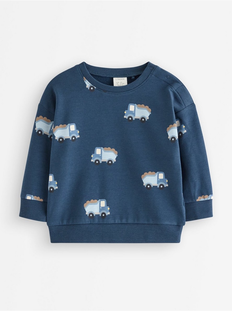 Sweatshirt with brushed inside - 3009654-2065