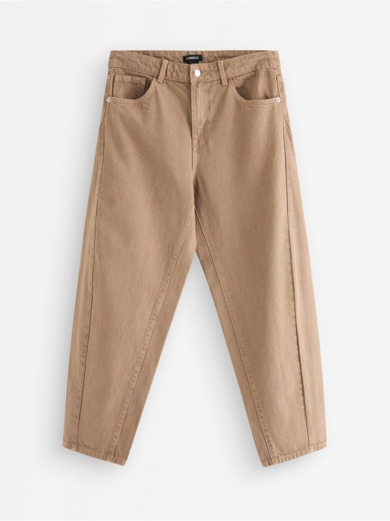 BARREL  trousers with ankle length - 3009825-9618