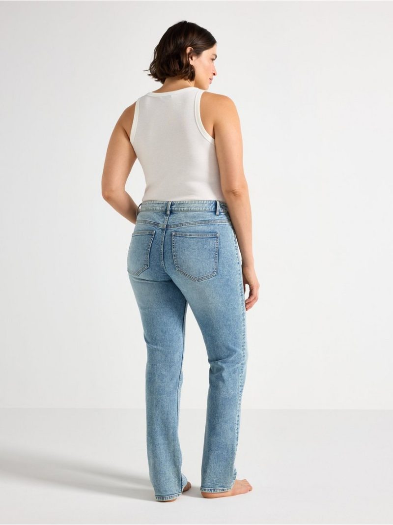 SLIM Ellen stretch  jeans with mid waist - 3010275-791
