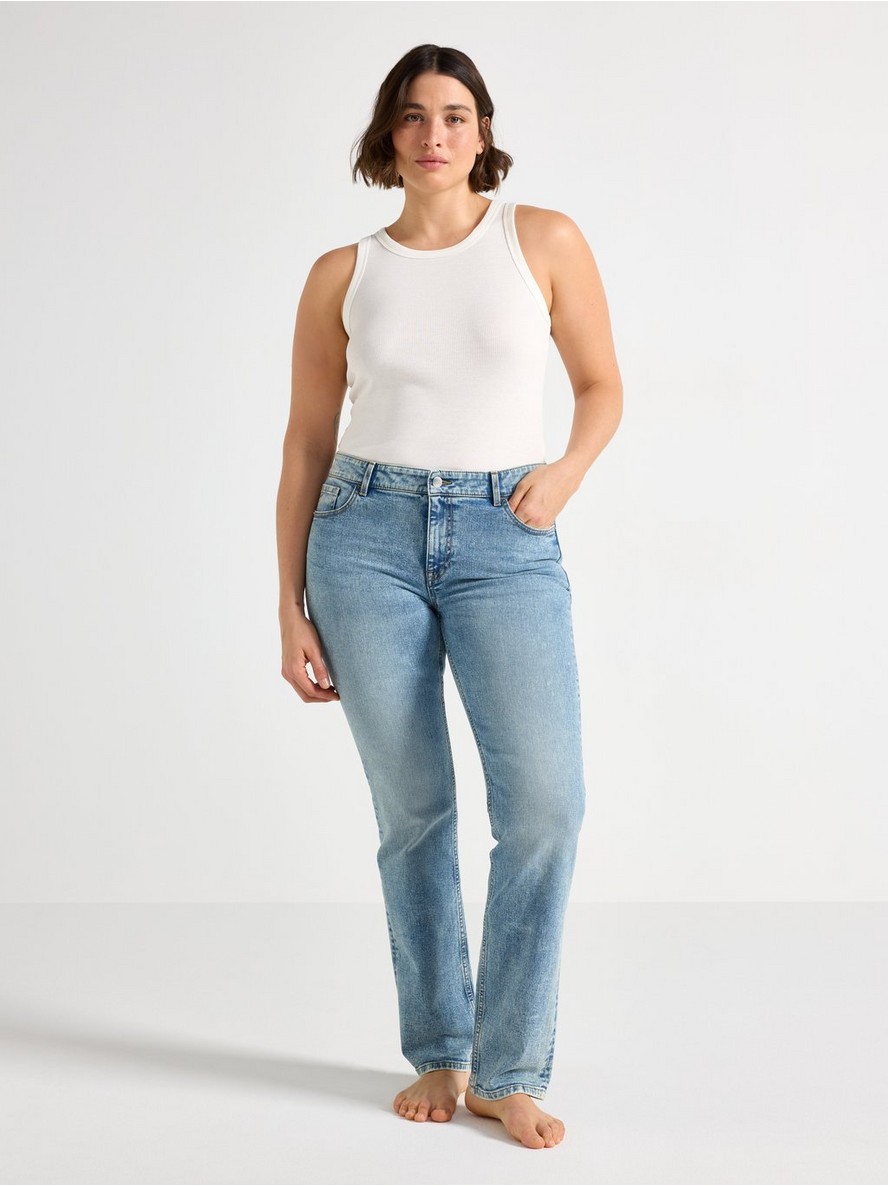 SLIM Ellen stretch  jeans with mid waist - 3010275-791
