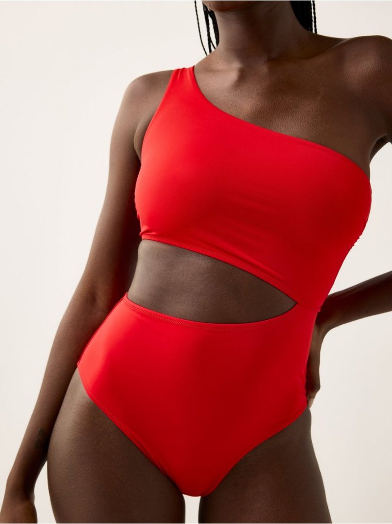 One-shoulder swimsuit - 8624765-6969