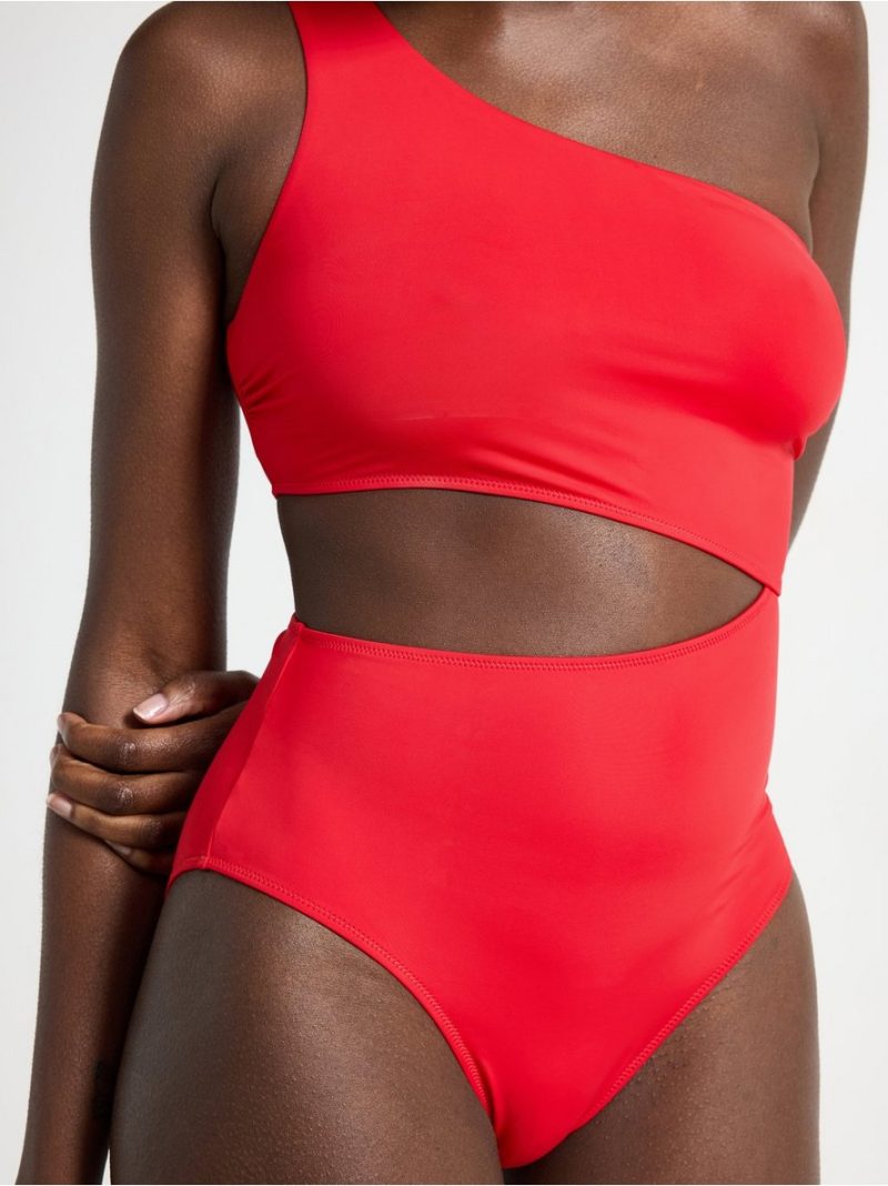 One-shoulder swimsuit - 8624765-6969