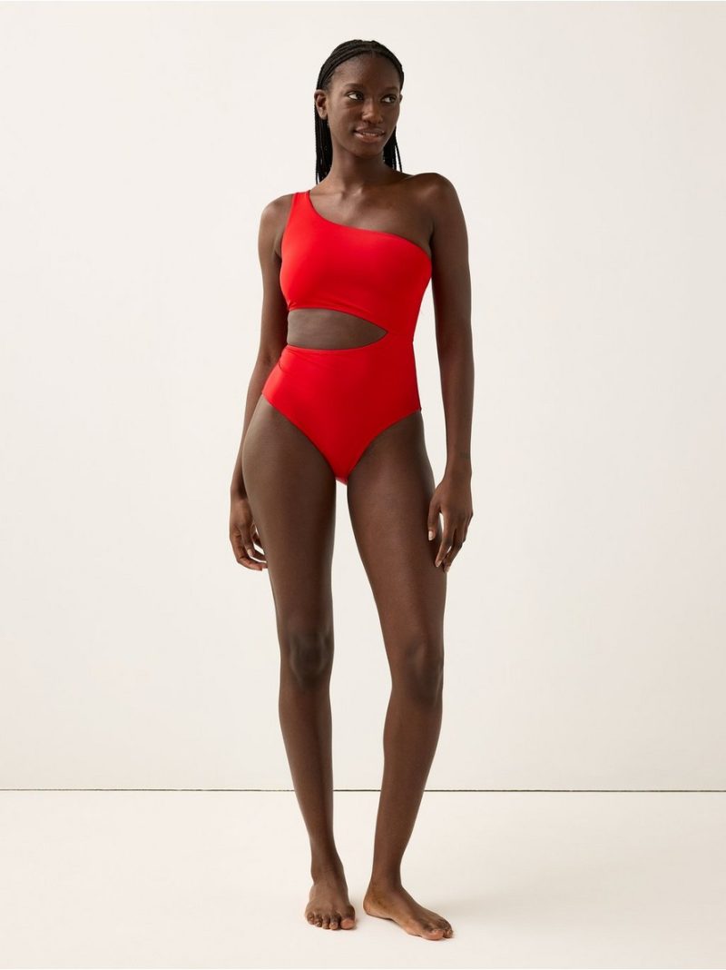 One-shoulder swimsuit - 8624765-6969