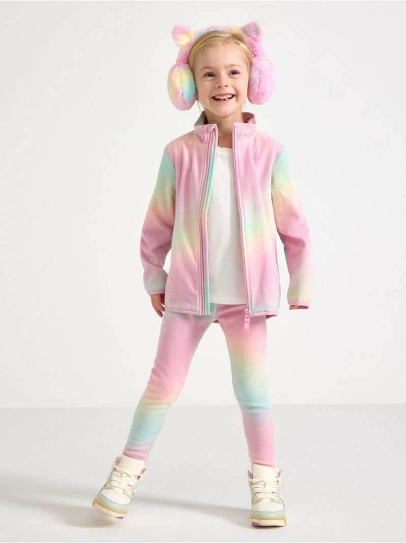 Jacket in microfleece - 3000738-7955