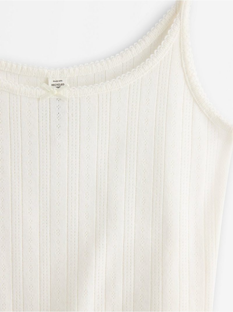 Pyjama top in pointelle - 3004226-878