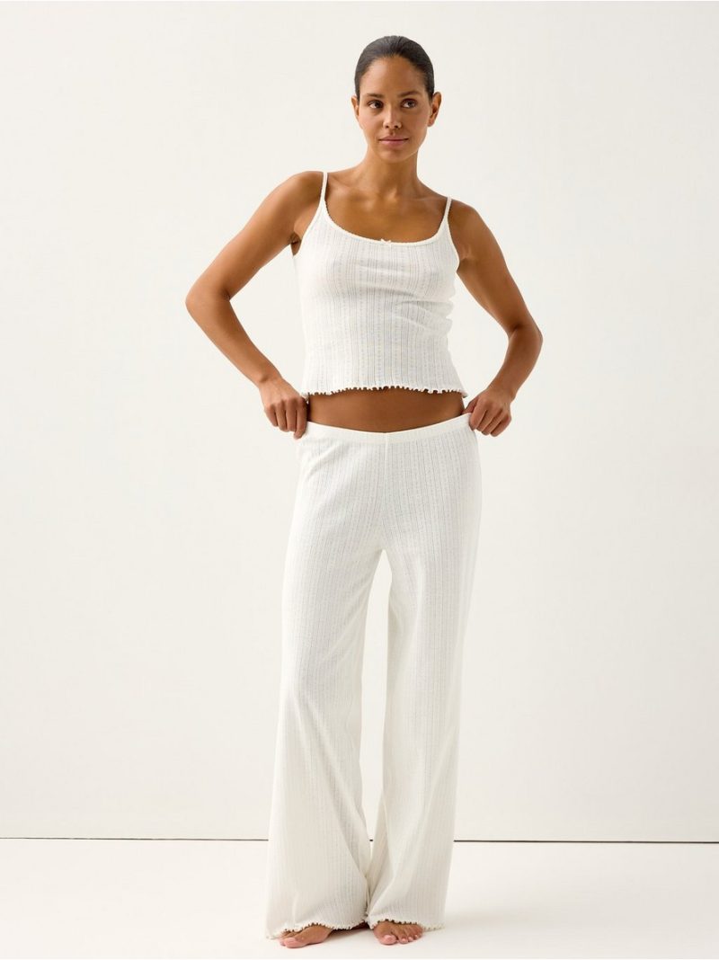 Pyjama top in pointelle - 3004226-878
