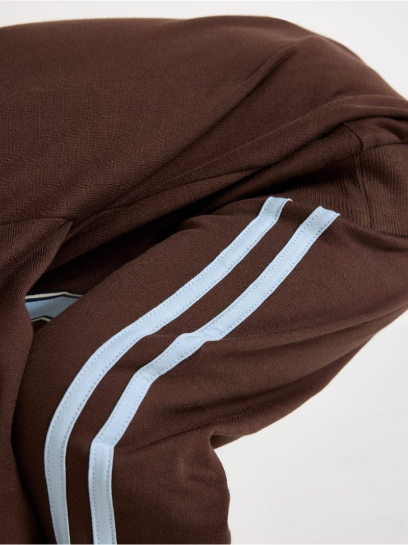 Joggers with brushed inside - 3006744-7317