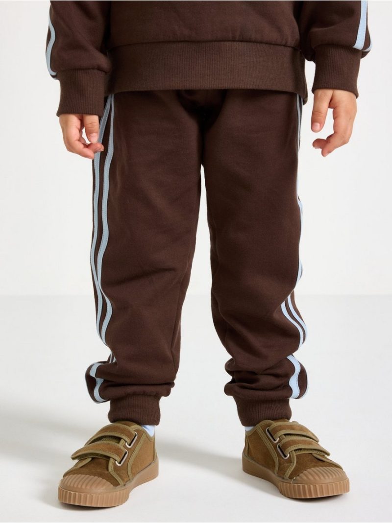 Joggers with brushed inside - 3006744-7317