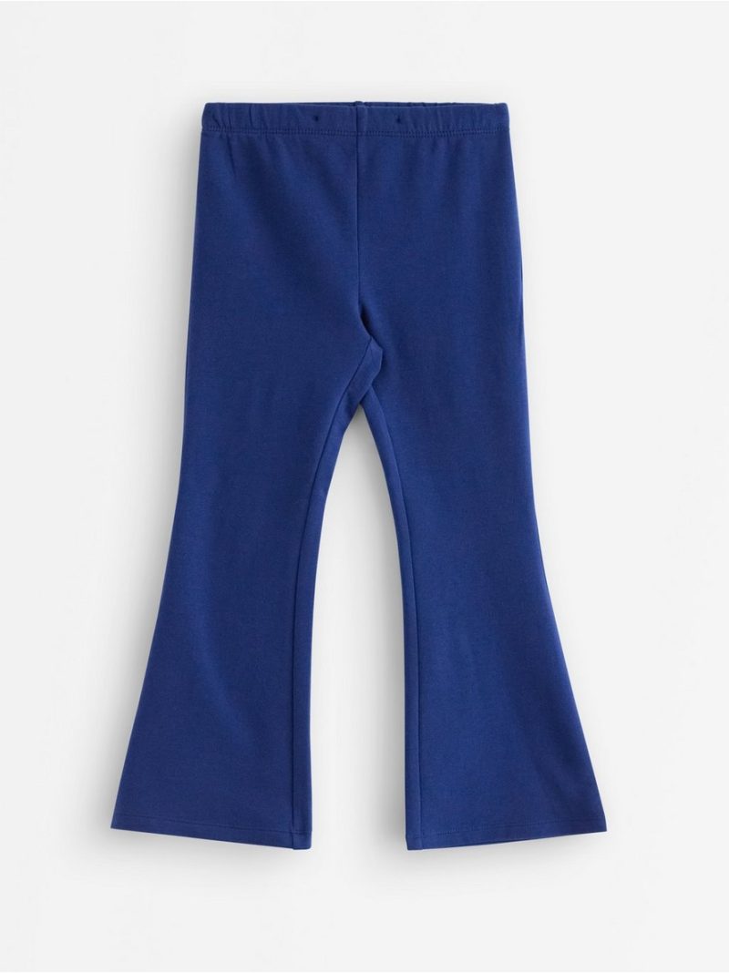 Flared leggings with brushed inside - 3006950-7339