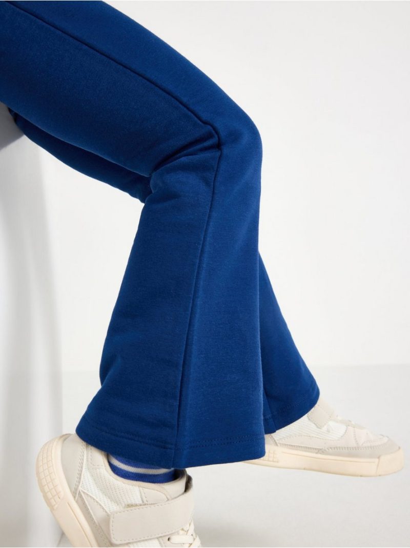 Flared leggings with brushed inside - 3006950-7339