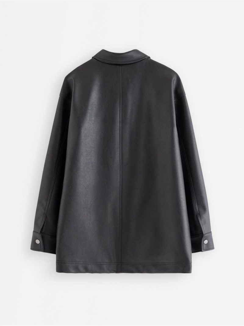 Jacket in imitation leather - 3009746-80