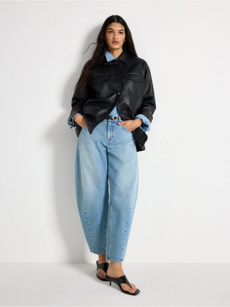 Jacket in imitation leather - 3009746-80