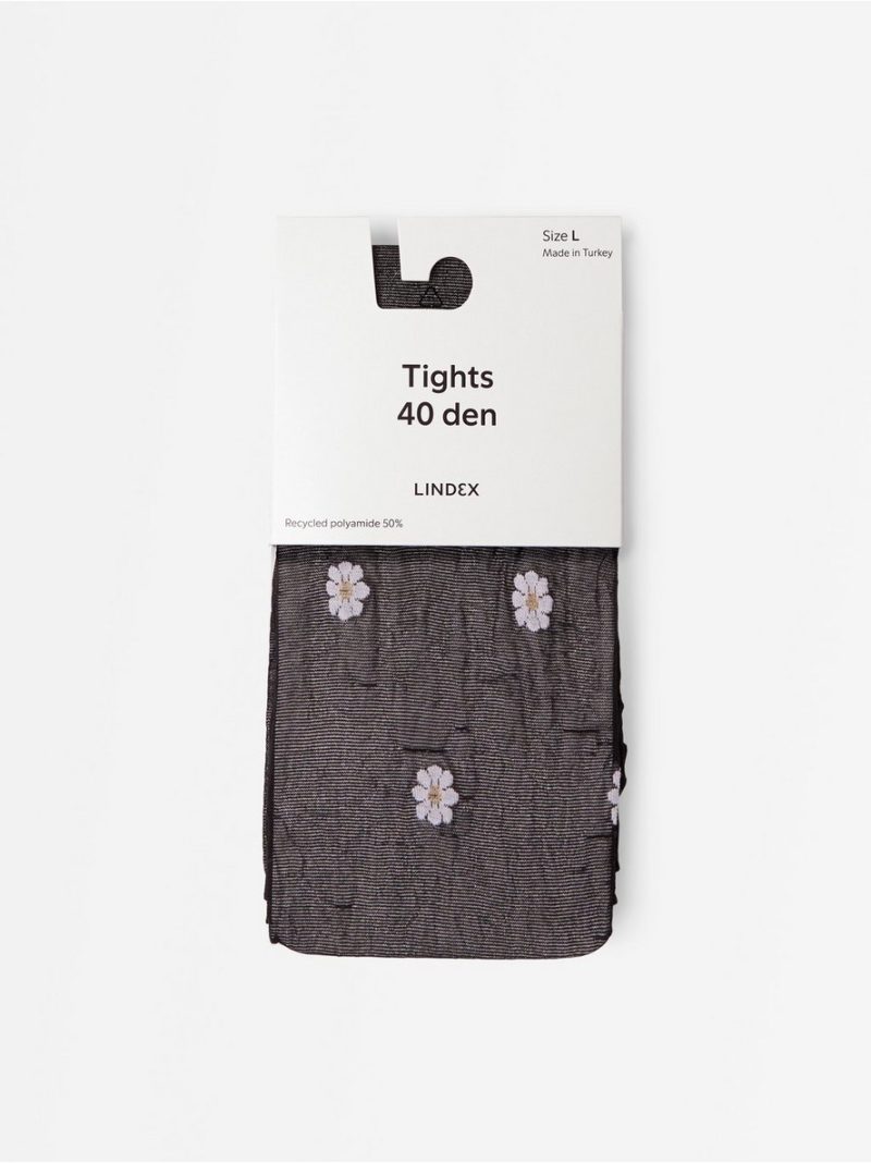 Patterned tights  40 denier - 3009801-80