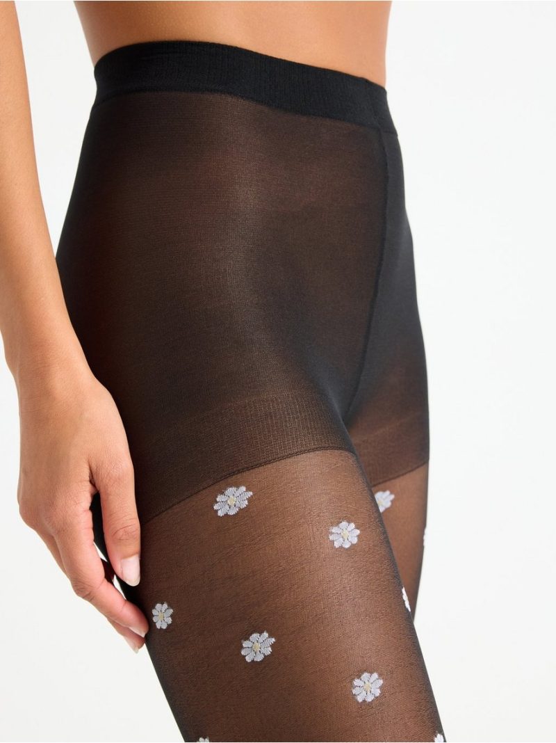 Patterned tights  40 denier - 3009801-80