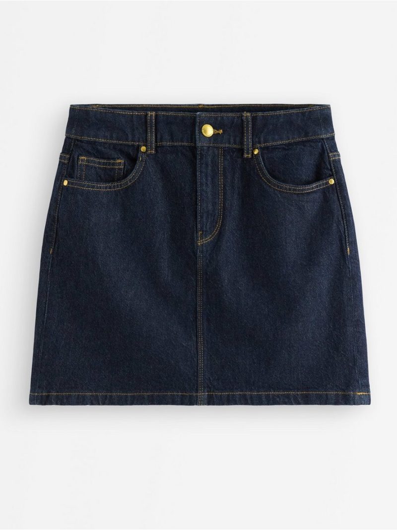 Mini denim skirt - 3010068-822