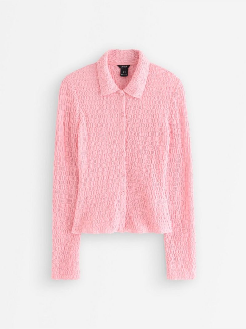 Textured shirt - 3010120-2183