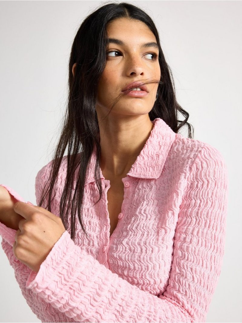 Textured shirt - 3010120-2183