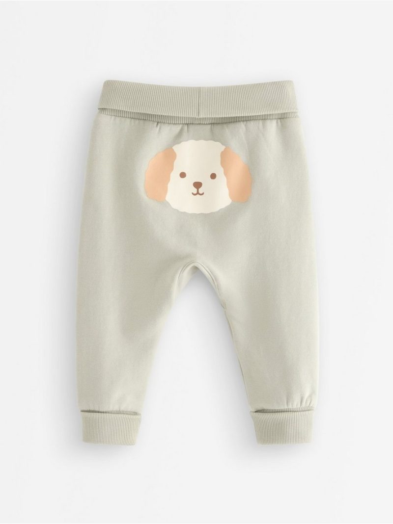 Joggers with brushed inside - 3010243-8884