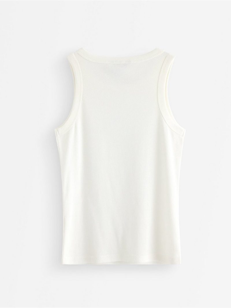 Ribbed tank top - 3010356-300