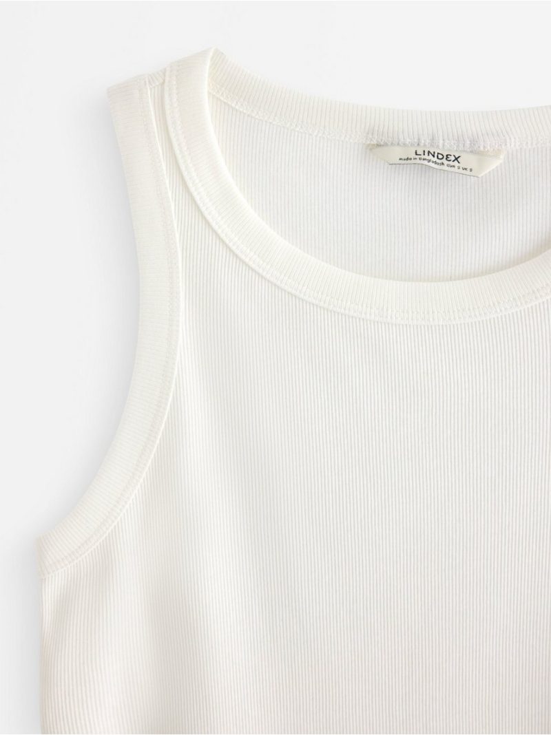 Ribbed tank top - 3010356-300