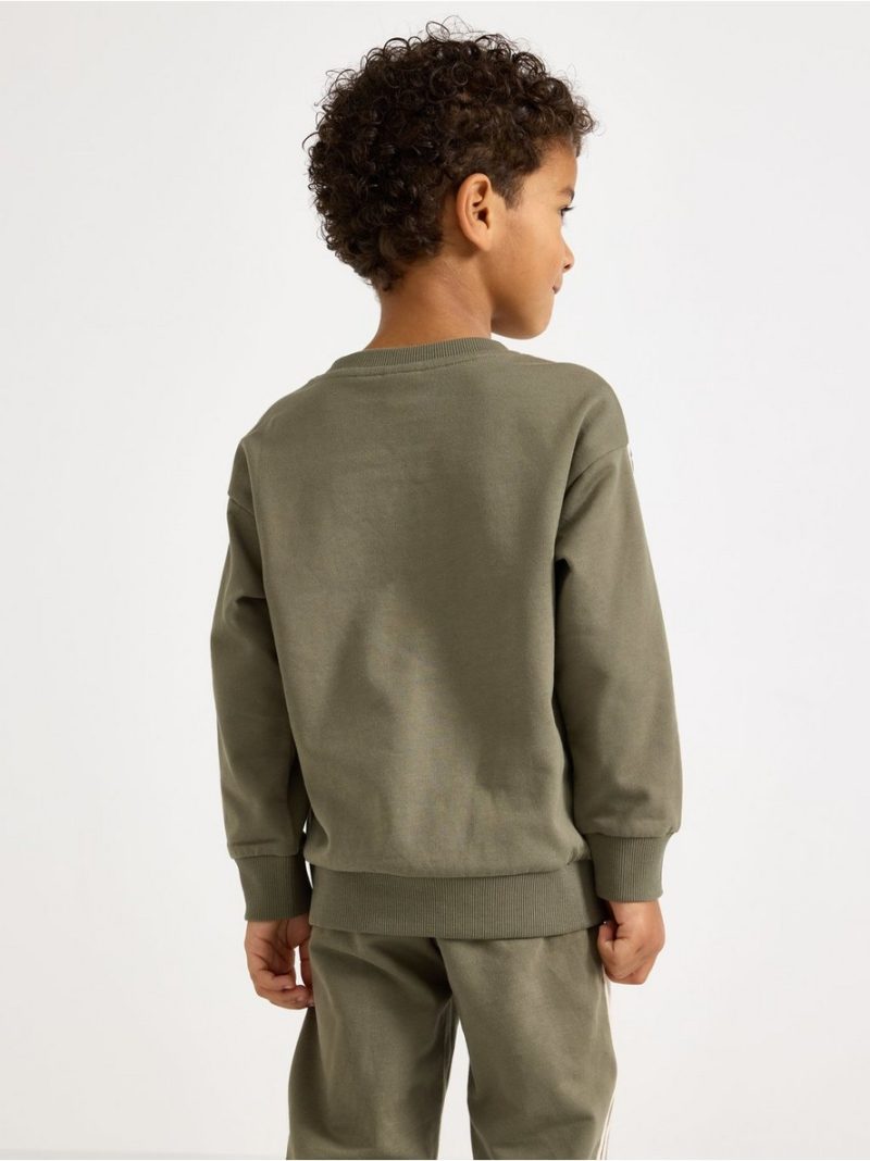 Sweatshirt with brushed inside - 3010429-6876