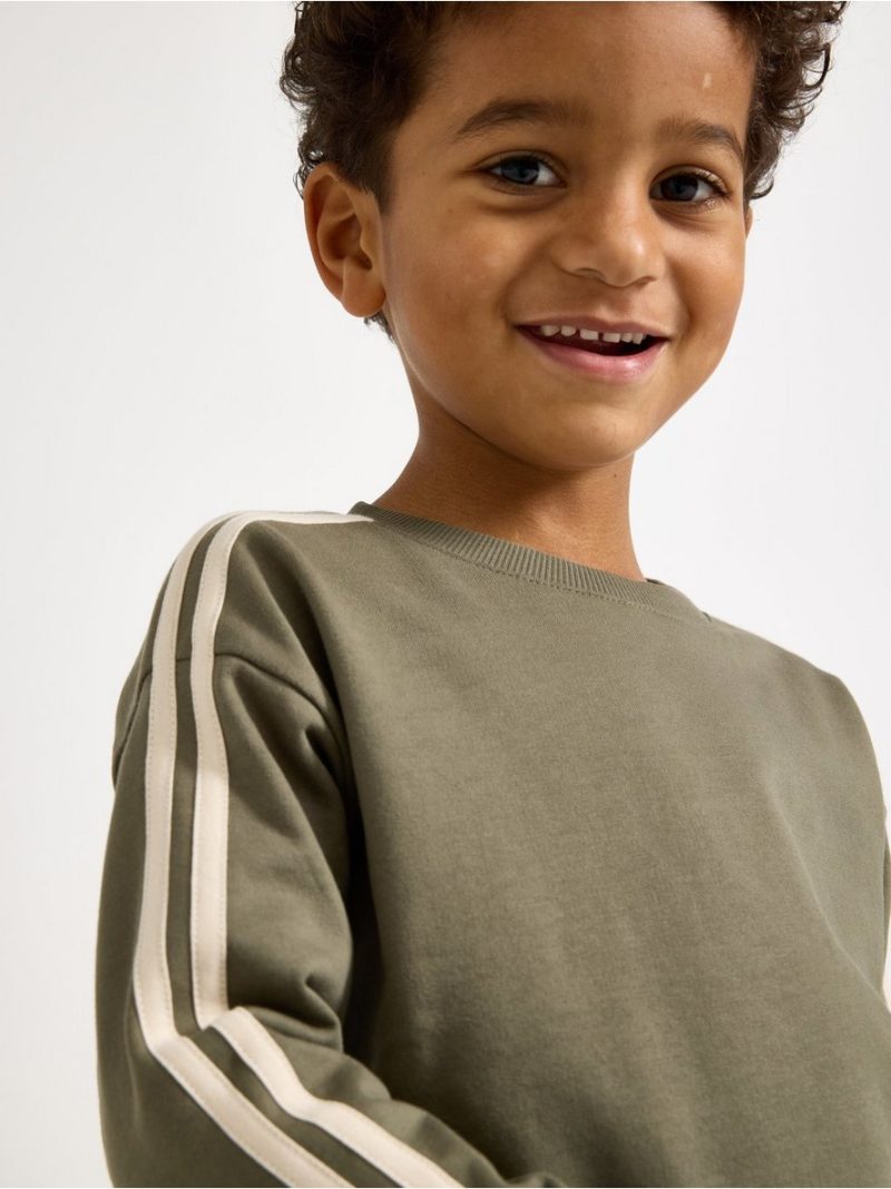 Sweatshirt with brushed inside - 3010429-6876