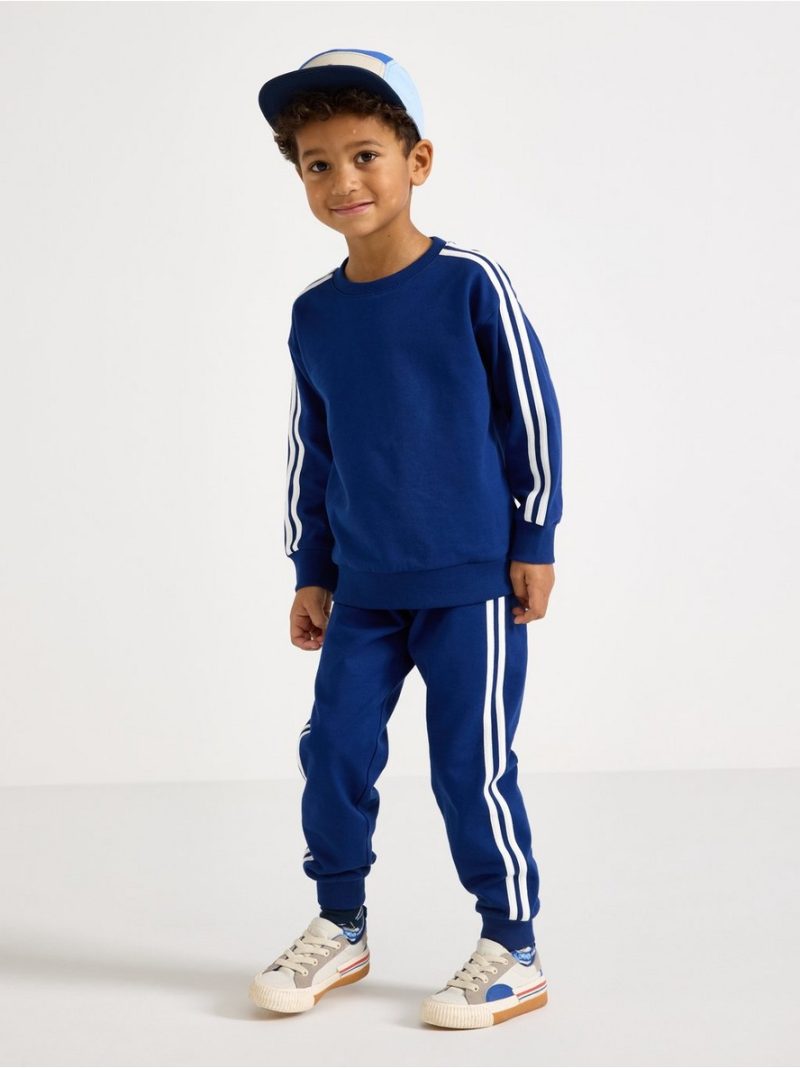Sweatshirt with brushed inside - 3010429-7339