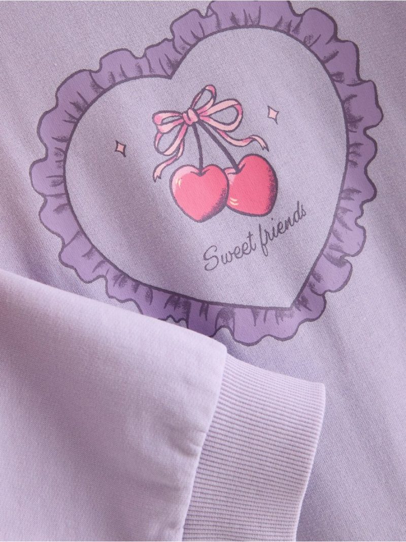 Sweatshirt with brushed inside - 3010513-4813