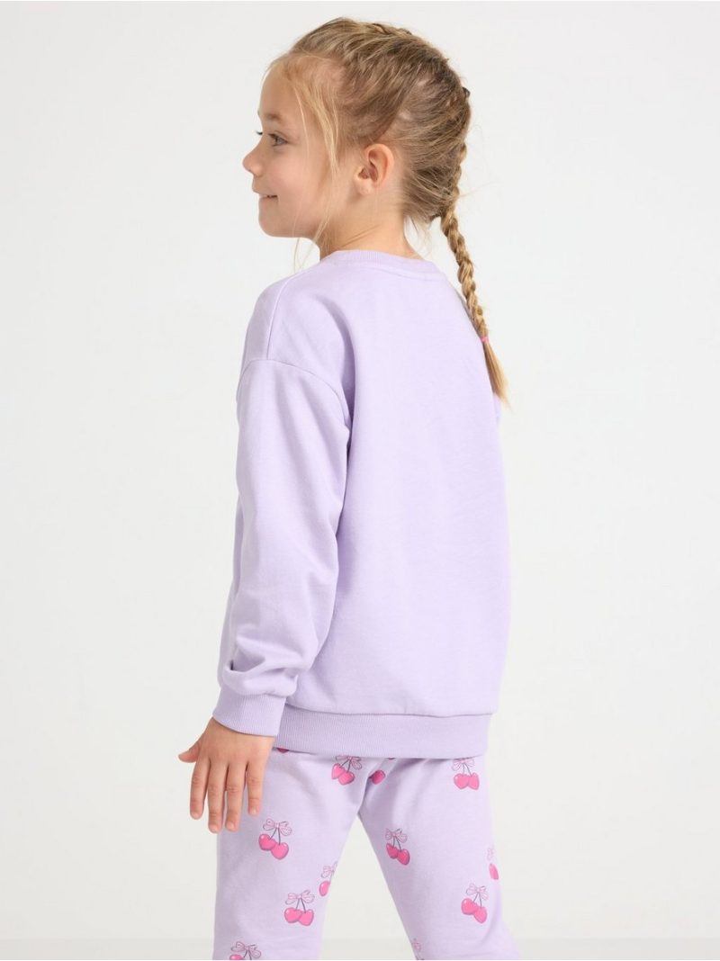Sweatshirt with brushed inside - 3010513-4813