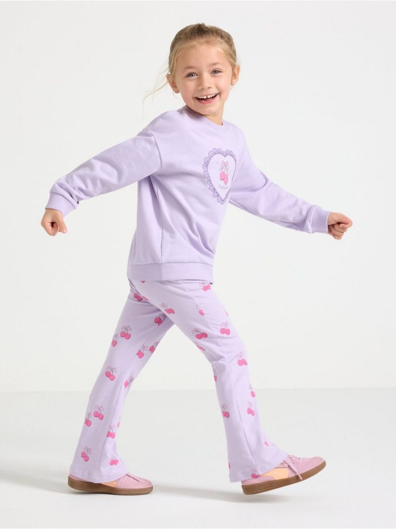 Sweatshirt with brushed inside - 3010513-4813